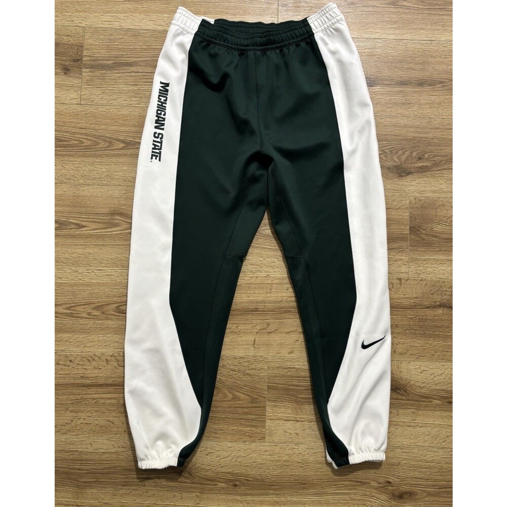 Nike Dri Fit Men’s XL MSU Team Tear Away Sweatpants Warm Ups Michigan State NWT